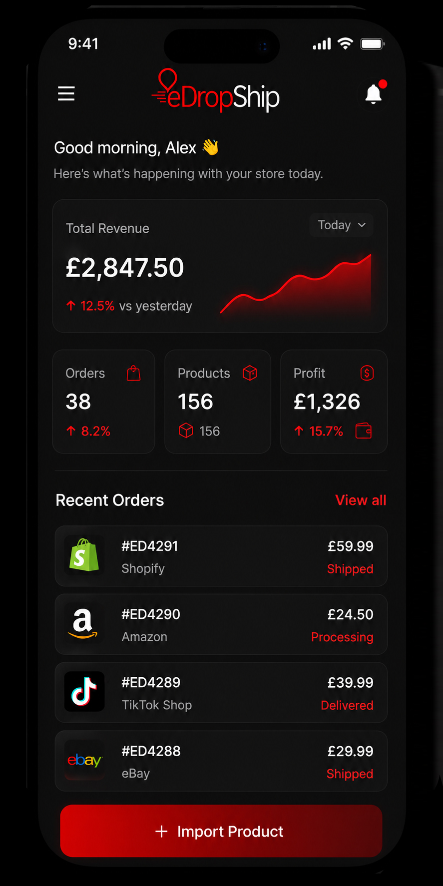 eDropShip Mobile App